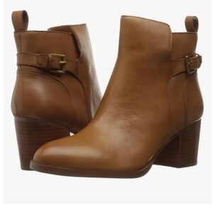 Lauren Ralph Lauren's Genna ankle booties Brown SZ 11